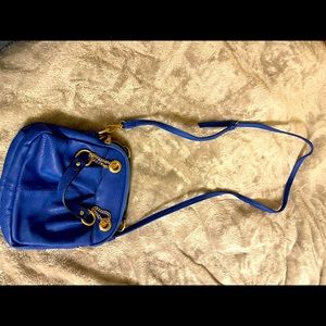 Cute crossbody purse in blue
